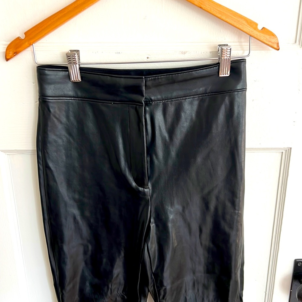 Babaton vegan leather skinny pants